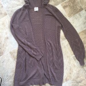 Knit cardigan